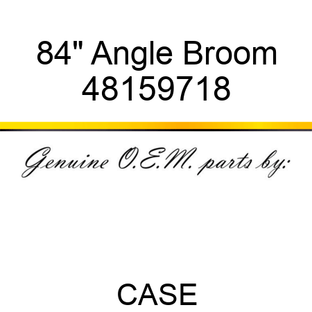 84" Angle Broom 48159718