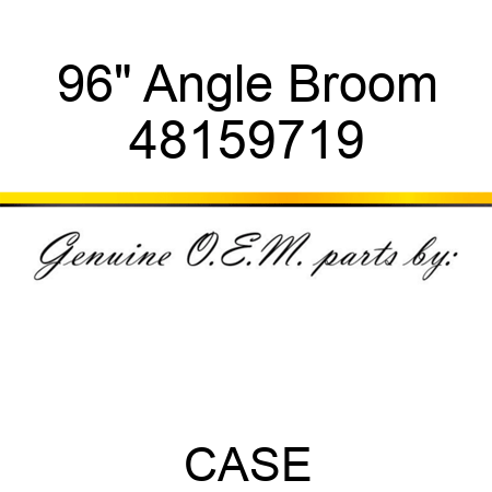 96" Angle Broom 48159719