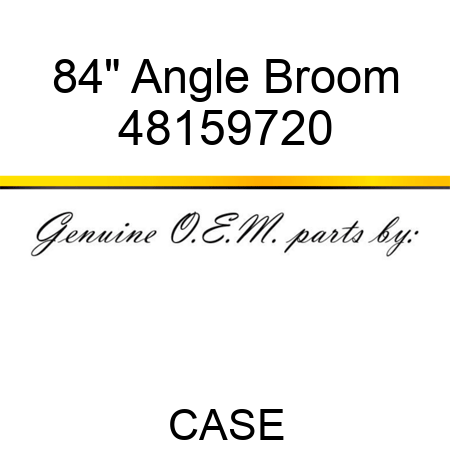 84" Angle Broom 48159720