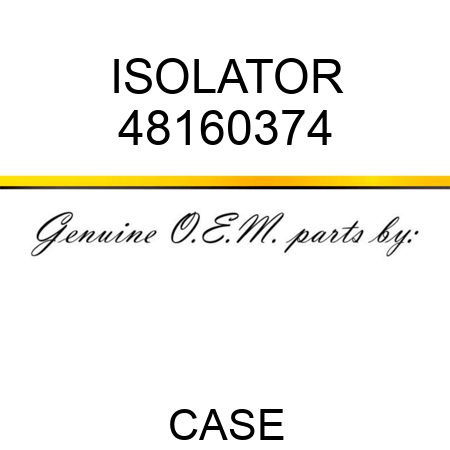 ISOLATOR 48160374