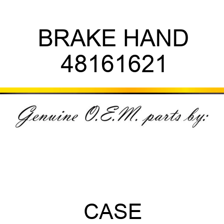 BRAKE, HAND 48161621