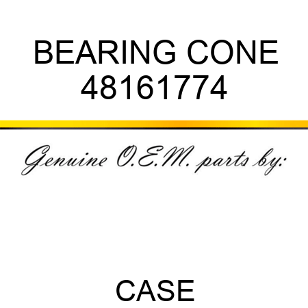 BEARING CONE 48161774