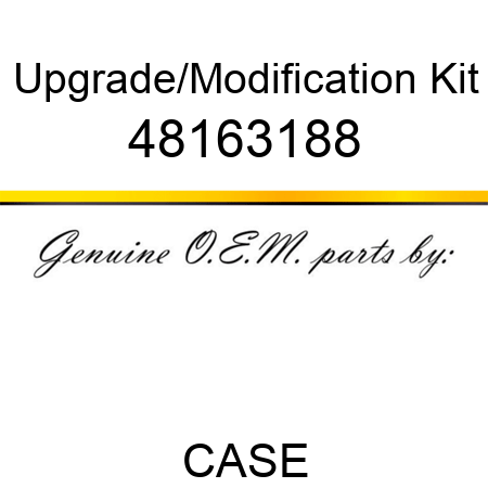 Upgrade/Modification Kit 48163188