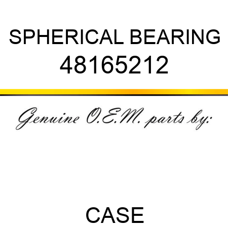 SPHERICAL BEARING 48165212