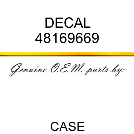 DECAL 48169669