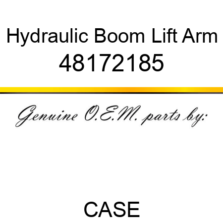 Hydraulic Boom Lift Arm 48172185