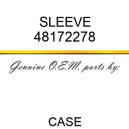 SLEEVE 48172278