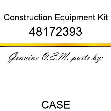 Construction Equipment Kit 48172393