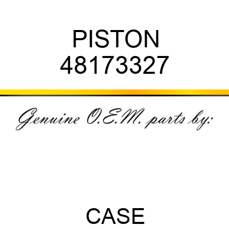 PISTON 48173327