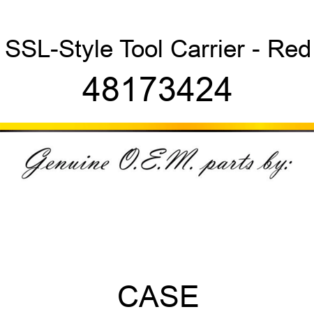 SSL-Style Tool Carrier - Red 48173424