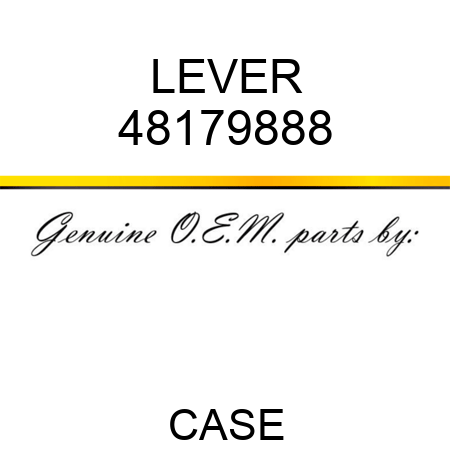 LEVER 48179888