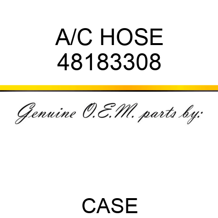 A/C HOSE 48183308
