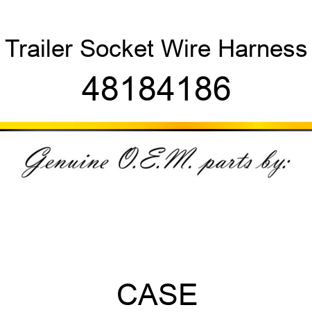 Trailer Socket Wire Harness 48184186