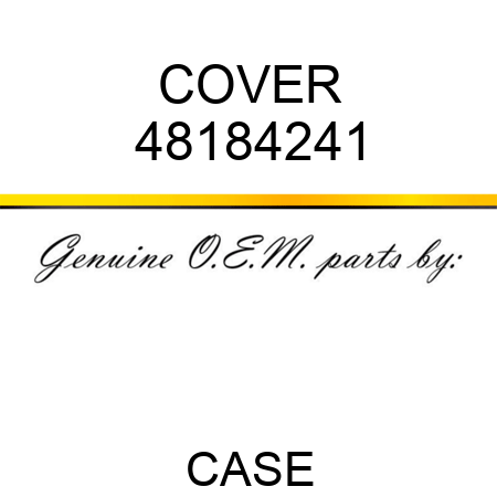COVER 48184241