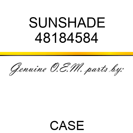 SUNSHADE 48184584