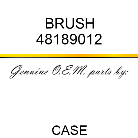 BRUSH 48189012