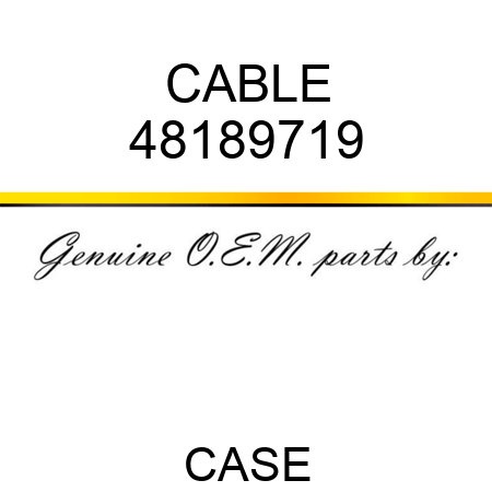 CABLE 48189719