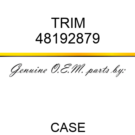 TRIM 48192879