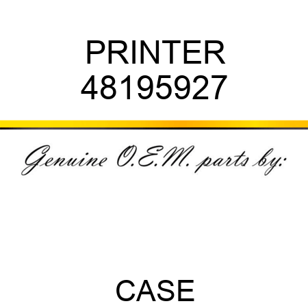 PRINTER 48195927