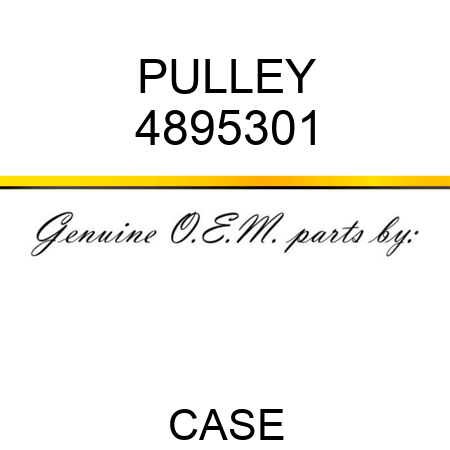 PULLEY 4895301