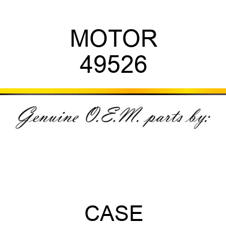 MOTOR 49526
