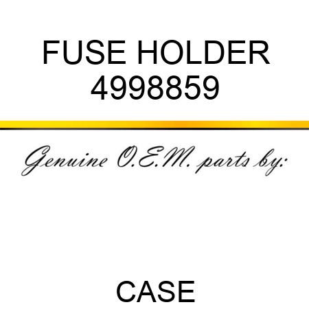 FUSE HOLDER 4998859
