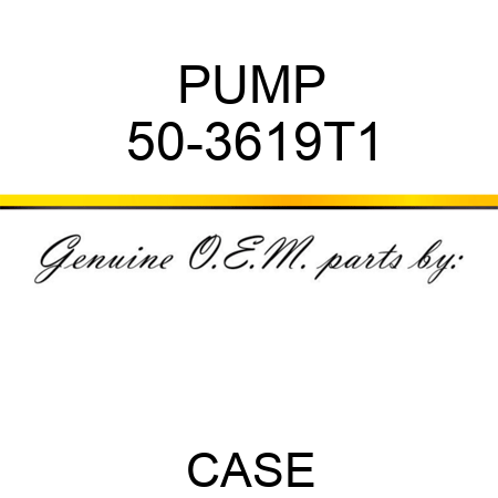 PUMP 50-3619T1