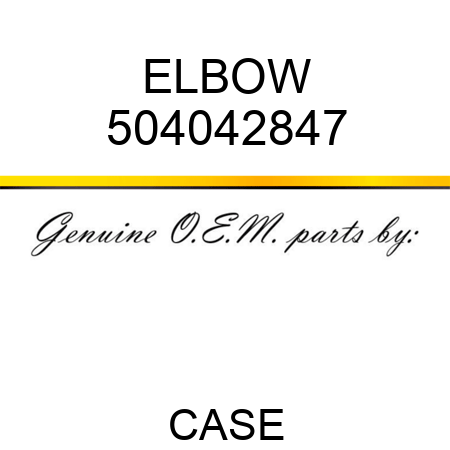 ELBOW 504042847