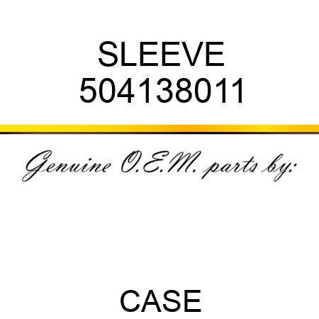 SLEEVE 504138011
