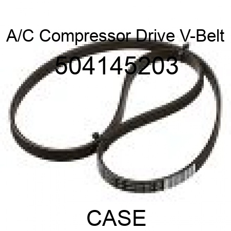A/C Compressor Drive V-Belt 504145203
