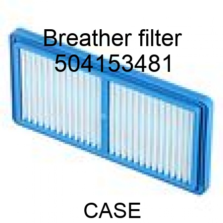 Breather filter 504153481
