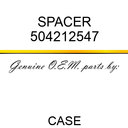 SPACER 504212547