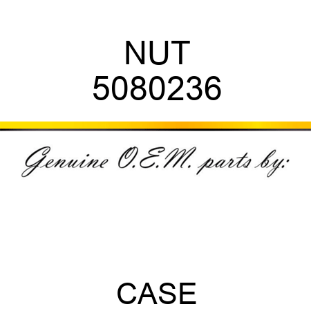 NUT 5080236