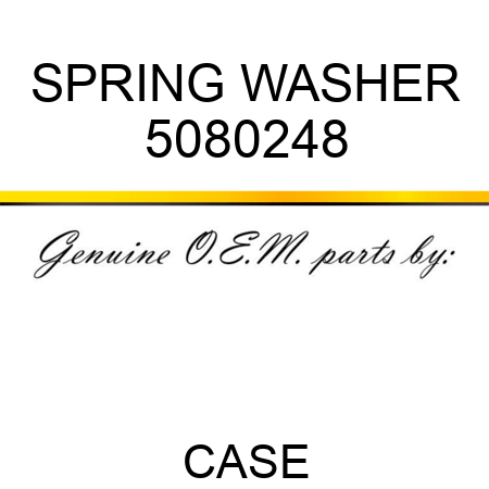 SPRING WASHER 5080248