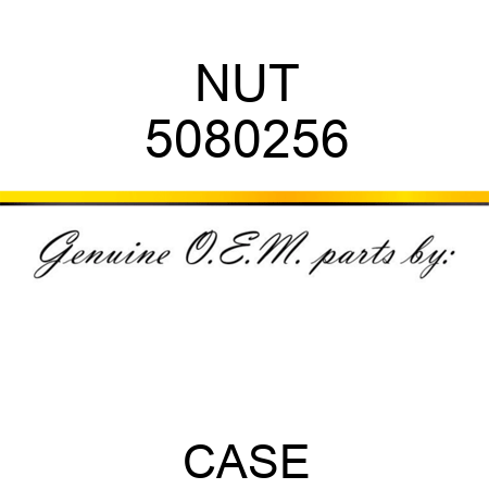 NUT 5080256