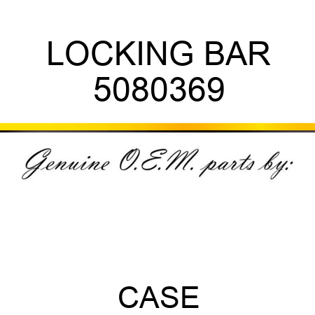 LOCKING BAR 5080369