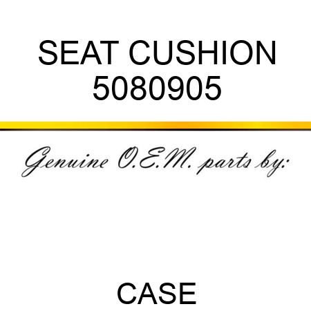 SEAT CUSHION 5080905