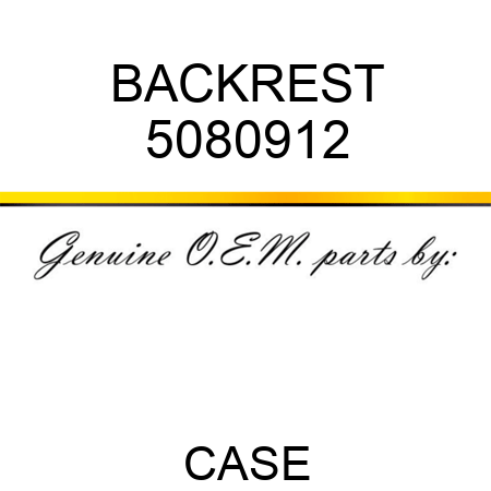 BACKREST 5080912