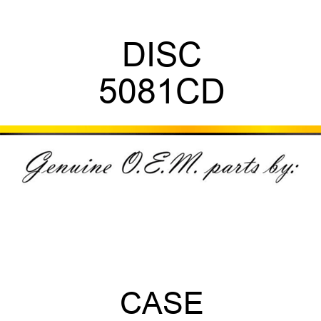 DISC 5081CD