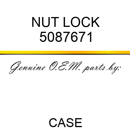 NUT, LOCK 5087671