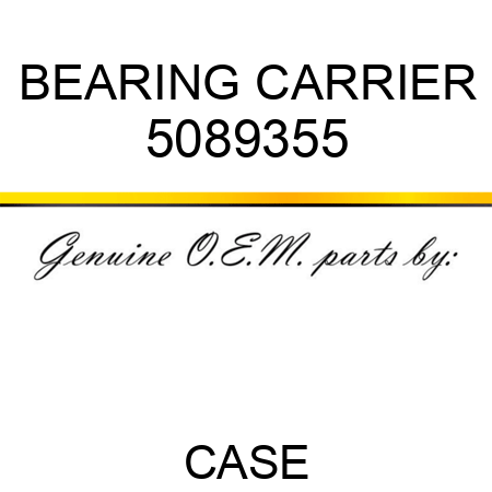 BEARING CARRIER 5089355