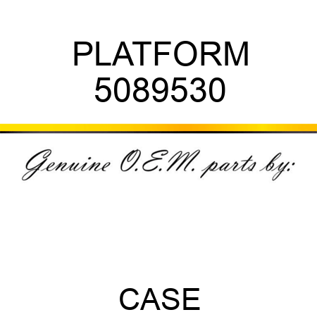 PLATFORM 5089530