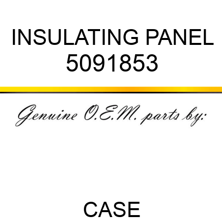 INSULATING PANEL 5091853