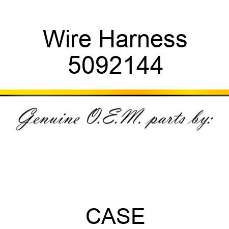 Wire Harness 5092144