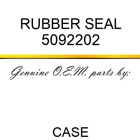 RUBBER SEAL 5092202