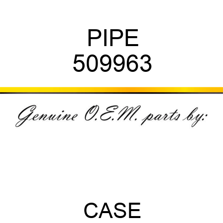 PIPE 509963
