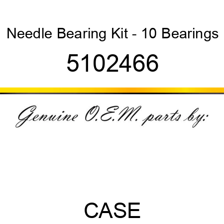 Needle Bearing Kit - 10 Bearings 5102466
