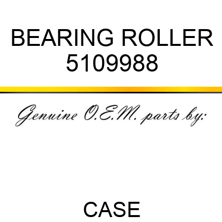 BEARING, ROLLER 5109988
