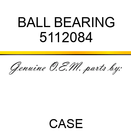 BALL BEARING 5112084