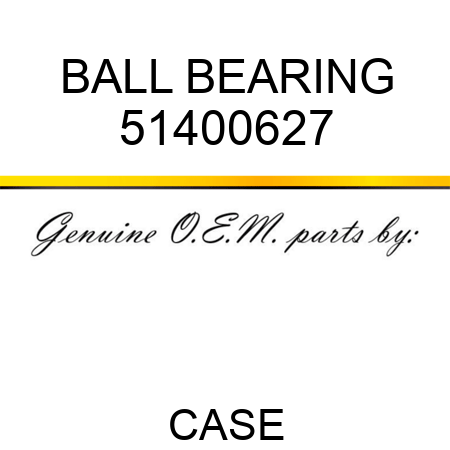BALL BEARING 51400627